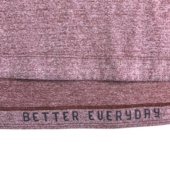 LULULEMON Drysense Training Short Sleeve Shirt Men L/XL Maroon Athletic Outdoor - Picture 9 of 11